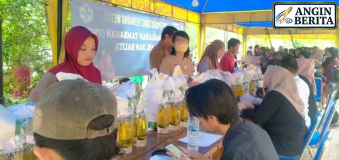 Antrean Panjang Bantuan Pangan di Tangerang, Pemkot Salurkan Beras