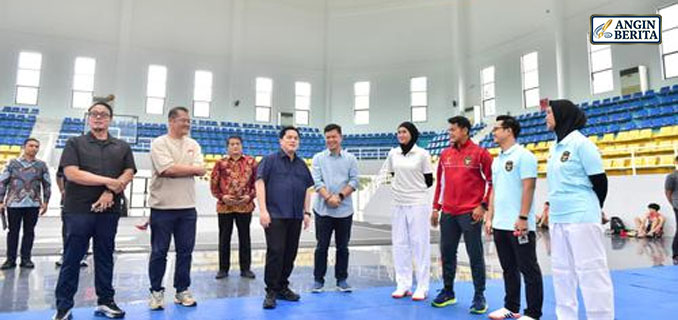 Erick Thohir RI Target Fasilitas Latihan Atlet Terbaik se-ASEAN