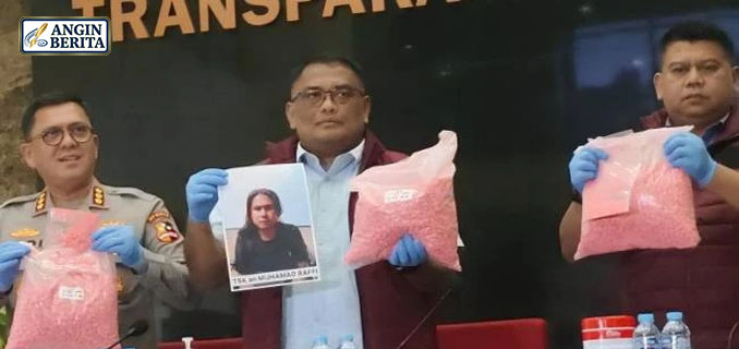 Kurir Ratusan Ribu Ekstasi Isap Sabu Sebelum Kecelakaan di Tol Lampung