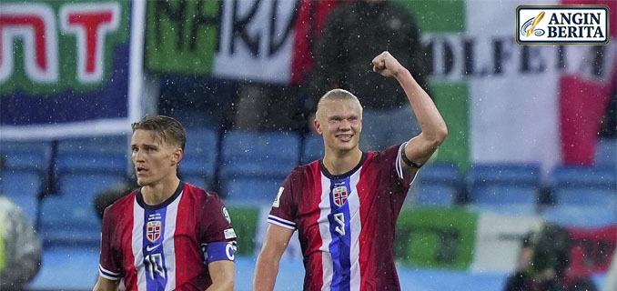 Resmi! Haaland Antar Norwegia ke Piala Dunia 2026, Pep Guardiola