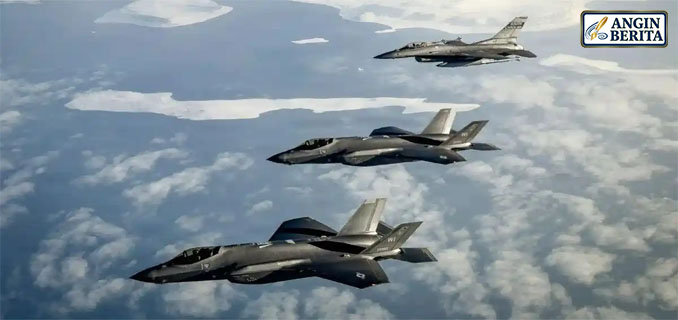 AS-Jepang Balas Rusia-China B-52 dan F-35 Pamer Kekuatan Udara di Laut Jepang