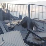 Detik-Detik Bangunan Parkir di Koja Ambruk