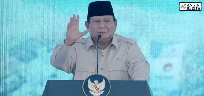 Ejekan 'Rambo Podium' Dibalas Prabowo Rakyat Sudah Pintar, Hukum Harus Tegas!