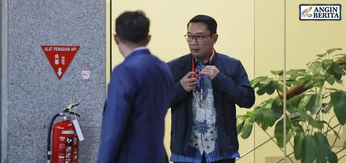 KPK Dalami Dugaan Aliran Dana Ridwan Kamil ke Sejumlah Pihak