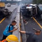 Kecelakaan Beruntun di Tol Cipularang 1 Tewas, 5 Luka-luka