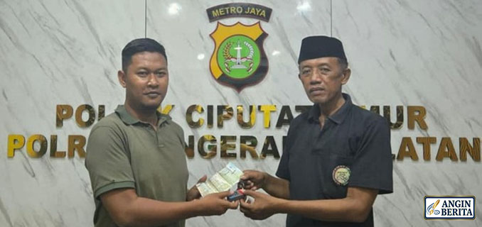 Polsek Ciputat Timur Kembalikan Motor Curian ke Pemilik di Tangsel