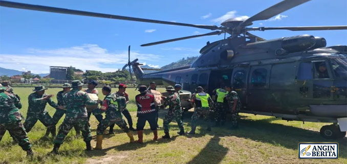 Semua Akses Darat ke Aceh Tengah Putus, Andalkan Helikopter
