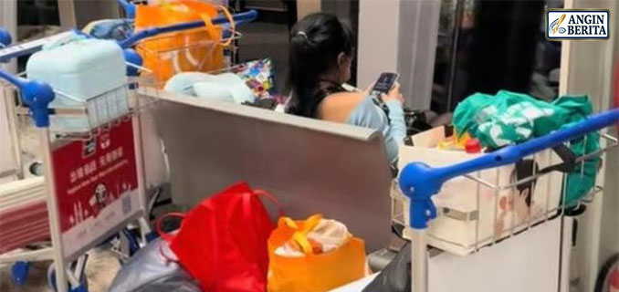 Viral di Media Sosial, Seorang Wanita Tinggal di Bandara KLIA Manfaatkan Wi-Fi Gratis