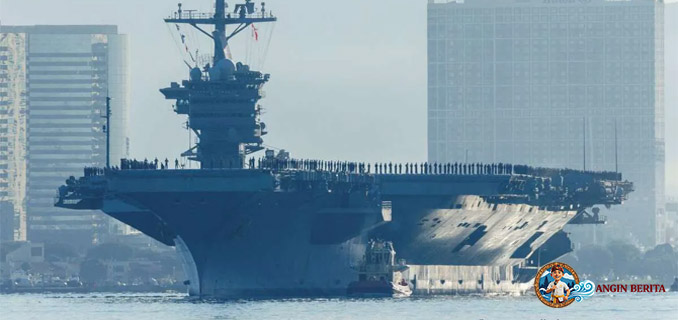 Armada AS Tiba di Timur Tengah, Iran Siap Perang Besar